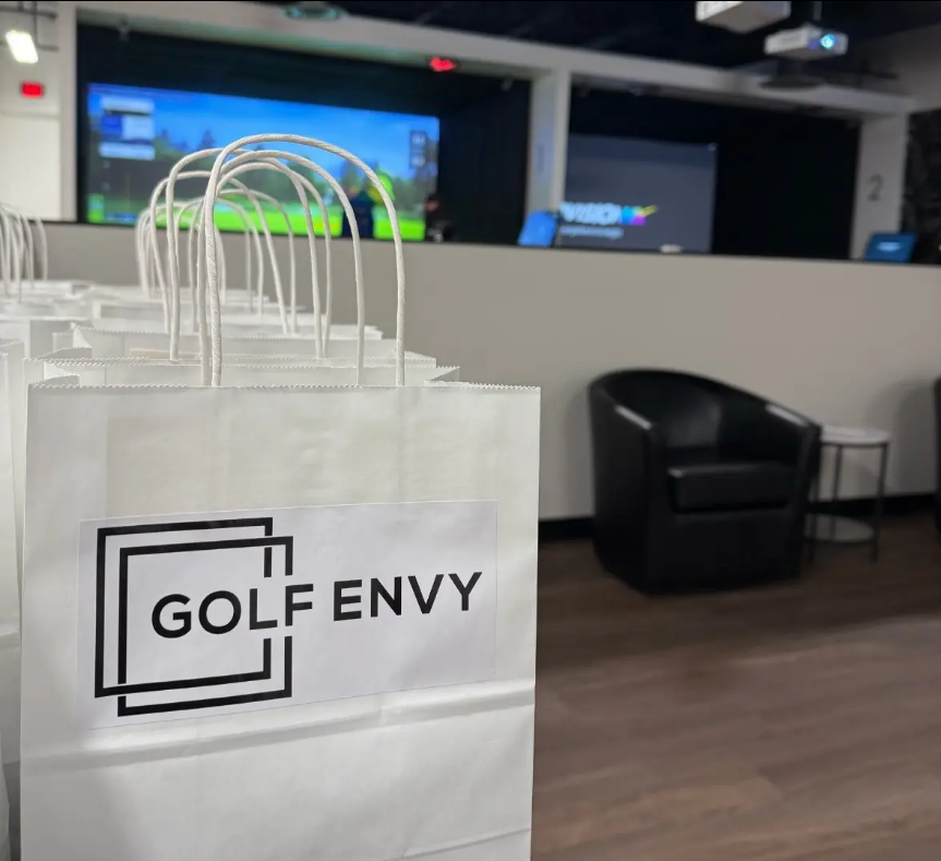 White Golf Envy bags.
